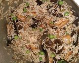 A picture of step 10 of Gucchi Pulao Morel Mushroom Pulao.