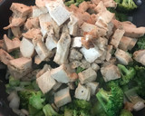 Foto del paso 2 de la receta: Pechugas de pollo con brócoli y brotes de soya cremoso. #menosde15