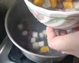 Foto langkah ke 5 dari resep Taiwanesse Jiu fen sweet potato balls.