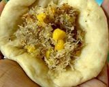 Foto langkah ke 3 dari resep Roti manis isi kelapa jagung.