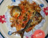 A picture of step 4 of White rice and cabbage stew.