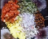 A picture of step 1 of Tasty corn bhel (healthy recipe).