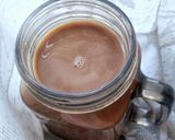 A picture of step 5 of Chocolate Milk Tea.