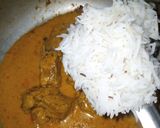 A picture of step 5 of Chicken Biryani.