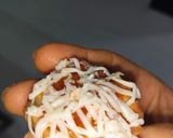 A picture of step 5 of Leftover roti cone.