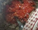 A picture of step 2 of Beef mince spaghetti.