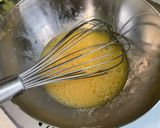 Une image de l'étape 6 de Flan de panais et courgettes à la crème et persil.