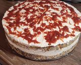 Mákos palacsinta torta citromos tejszínes-túrós krémmel recept fázis 9 fotója