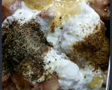 A picture of step 2 of Black Pepper chicken.