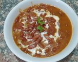 A picture of step 7 of Rajma masala.