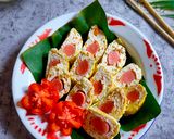 Foto langkah ke 3 dari resep Egg roll tahu sosis.
