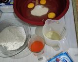 Foto langkah ke 3 dari resep Bolu Sirup Rasa Jeruk.