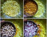A picture of step 1 of Dry Bhel.