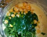 A picture of step 4 of Corn Spinach Handvo.