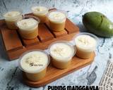 Cara Membuat Puding mangga vla vanila keju MPASI 12 month  5