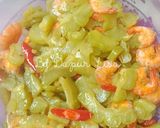 Foto langkah ke 5 dari resep Tumis pare udang.
