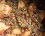 आलू छोलिया की सब्ज़ी (aloo choliya ki sabzi recipe in Hindi) रेसिपी चरण 2 फोटो