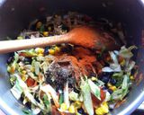 รูปขั้นตอนการทำที่ 10 ของ Southwest chicken & black bean salad
