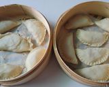 Hình bước làm 3 của món Bánh xếp nhân thịt (mul mandu)