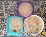Foto langkah ke 4 dari resep Mpasi 9m nasi tim brokoli.