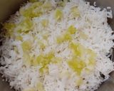 A picture of step 3 of Thayir Sadam Curd Rice.