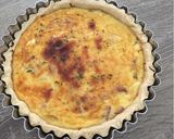 Foto langkah ke 8 dari resep Smoked beef & Mushroom Quiche.