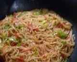 A picture of step 7 of Vegetable spaghetti.