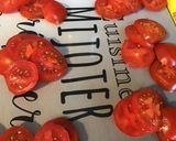 Une image de l'étape 3 de Nids de poireaux aux tomates et mozzarella di buffala.