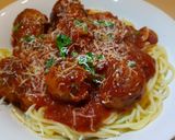 Olasz paradicsomos húsgombóc spagettivel recept fázis 6 fotója