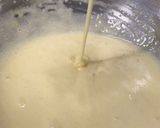A picture of step 2 of Mochi brownies.