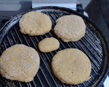 Foto del paso 3 de la receta: Pancitos de avena y harina de garbanzo 🥪, sin horno, veganos