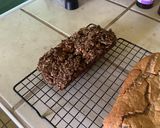 A picture of step 7 of Oatmeal Bread (Cocoa Powder, Nuts, Banana) GF EF.