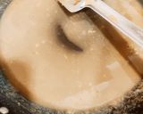 A picture of step 8 of Walnut caramel Payesh (kheer).