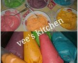 Foto langkah ke 5 dari resep Lidah Kucing Rainbow.