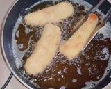 A picture of step 4 of Chicken cheese bread rolls recipe Ramadan special.