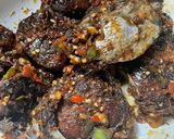 Foto langkah ke 3 dari resep Tongkol hitam rainbow.