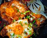 Foto langkah ke 4 dari resep Telur Ceplok Saus Inggris.