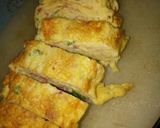 Foto langkah ke 5 dari resep "Tamagoyaki" pedas manis a.k.a telur dadar gulung pedas manis 😂.