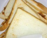 Foto langkah ke 4 dari resep Roti bakar AmoS #Abon mayo Susu.