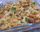 A picture of step 15 of Butter Chicken Pasta.