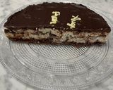 Foto del passaggio 7 della ricetta Cheesecake Kinder-Pinguì al cocco🥥🍫