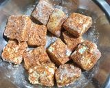 A picture of step 4 of Paneer Chilli.