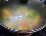 A picture of step 4 of Spicy shimla mirch.