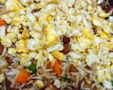 A picture of step 4 of Chicken Fried Rice Restaurant Style.