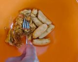 Foto langkah ke 1 dari resep Banana Pancake Tanpa Telur.
