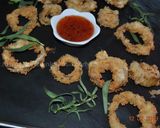 A picture of step 8 of Onion ring.