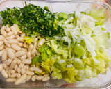 Foto del paso 1 de la receta: Ensalada de porotos y verduras