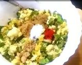 A picture of step 2 of Leftover Poha Palak Cutlet.