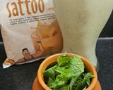 A picture of step 3 of Sattu and Mint Buttermilk.