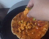 चीज़ कॉर्न रोटी पिज़्ज़ा (cheese corn roti pizza recipe in Hindi) रेसिपी चरण 2 फोटो